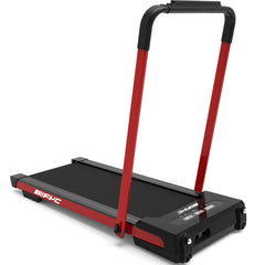 Walking Pad Treadmill, Under Desk Treadmill Folding 2 in 1 Treadmills for Home Small with 3.5HP 300LBS Capacity-Red